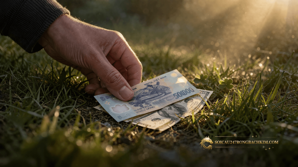 Mơ thấy nhặt được tiền đánh số mấy chuẩn nhất.