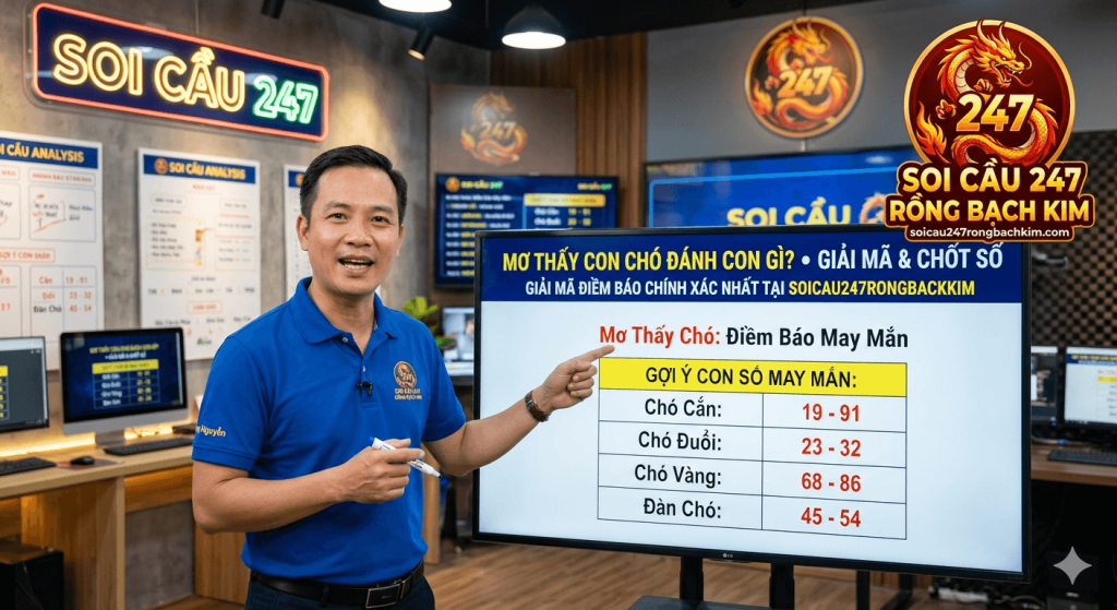 Giải mã giấc mơ thấy con chó và chốt số tại soicau247rongbachkim.com