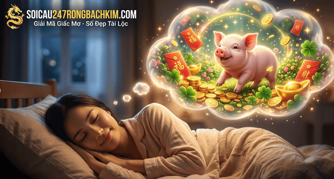 Nằm mơ thấy con lợn nên chọn số mấy tại Rồng Bạch Kim 100